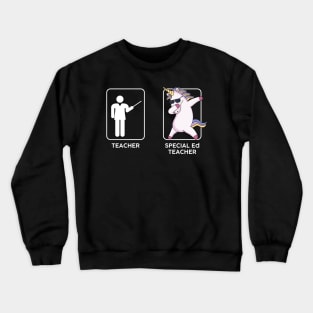 Special Edition Teacher Cool for Teachers and Students Crewneck Sweatshirt